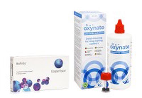 CooperVision Biofinity CooperVision (6 šošoviek) + Oxynate Peroxide 380 ml s puzdrom