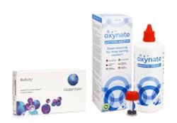 CooperVision Biofinity CooperVision (6 šošoviek) + Oxynate Peroxide 380 ml s puzdrom