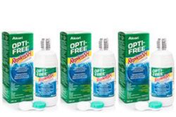 OPTI-FREE RepleniSH 3 x 300 ml s puzdrami