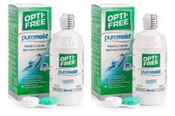 OPTI-FREE PureMoist 2 x 300 ml s puzdrami