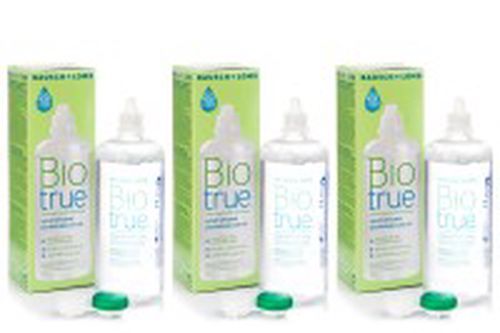 Biotrue Multi-Purpose 3 x 480 ml s puzdrami