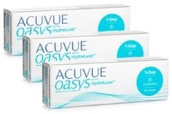 Johnson & Johnson Acuvue Oasys 1-Day with HydraLuxe (90 šošoviek)