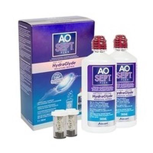 AOSEPT PLUS s Hydraglyde 2 x 360 ml s puzdrami