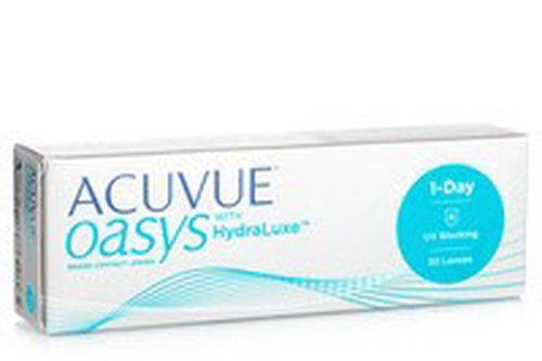 Johnson & Johnson Acuvue Oasys 1-Day with HydraLuxe (30 šošoviek)