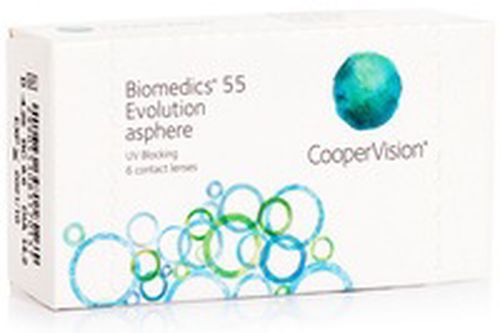 CooperVision Biomedics 55 Evolution CooperVision (6 šošoviek)