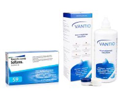 Bausch & Lomb SofLens 59 (6 šošoviek) + Vantio Multi-Purpose 360 ml s puzdrom