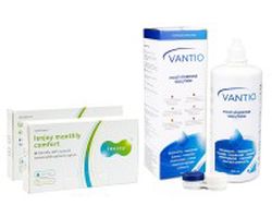 Supervision Lenjoy Monthly Comfort (12 šošoviek) + Vantio Multi-Purpose 360 ml s puzdrom