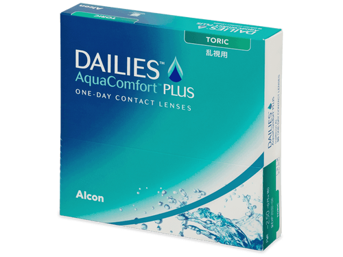 Dailies AquaComfort Plus Toric (90 šošoviek)