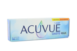 Acuvue Oasys Max 1-Day Multifocal for Astigmatism (30 šošoviek)