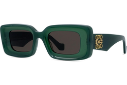 Loewe Anagram Green Geometric Sunglasses